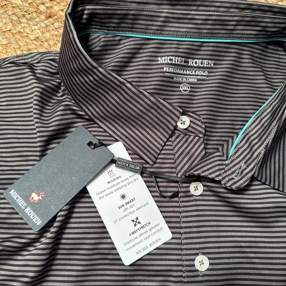 Performance golf shirt